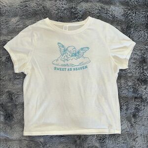 Sweet As Heaven Kids White T-Shirt